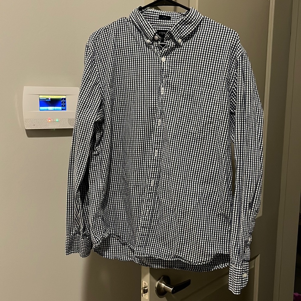 J. Crew Slim Fit Plaid button down